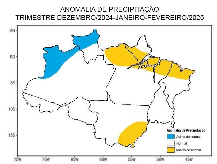 anomalias de precipitação